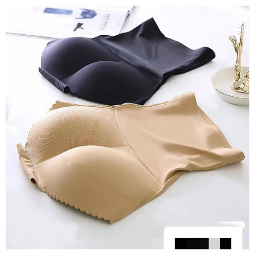 شورت پروتز 2 رنگ مشکی کرم مدل کمرگنی و ساده فری سایز 36 تا ۴۴