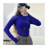 بلوز یقه اسکی آستین بلند فینگری انگشتی فری سایز ۳۸ تا ۴۲ به ۴۴ جذب قد ۵۰ دور سینه ۶۵ الی ۱۱۰