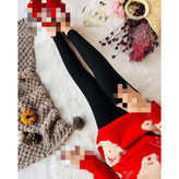 لگ جذب داخل خز رنگ مشکی قواره دار فری سایز تا ۴۸