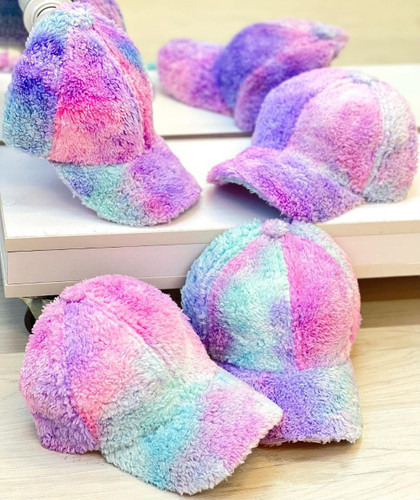 کلاه نقابدار آفتابی تدی رنگین کمونی یونیکورن مناسب ۹ سال به بالا