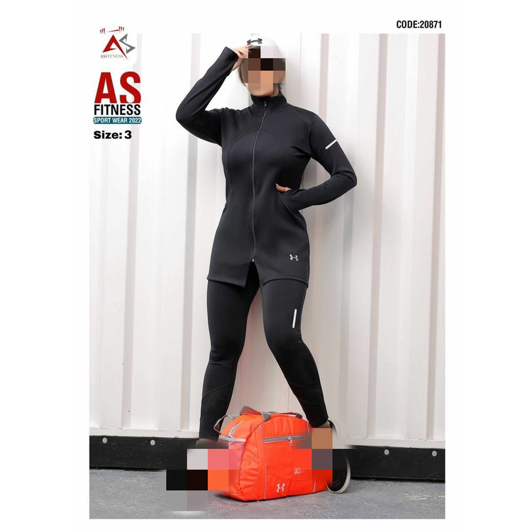 ست مانتو شلوار انگشتی فینگری جنس غواصی فری در سه سایز