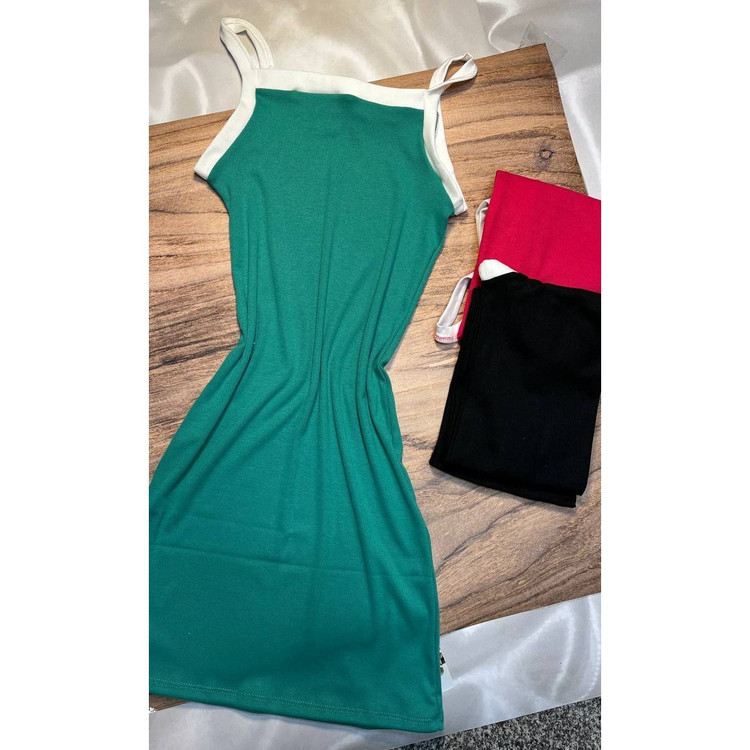 تونیک پیراهن آستین حلقه ای فانریپ پنبه کبریتی فری سایز ۳۸ تا ۴۲