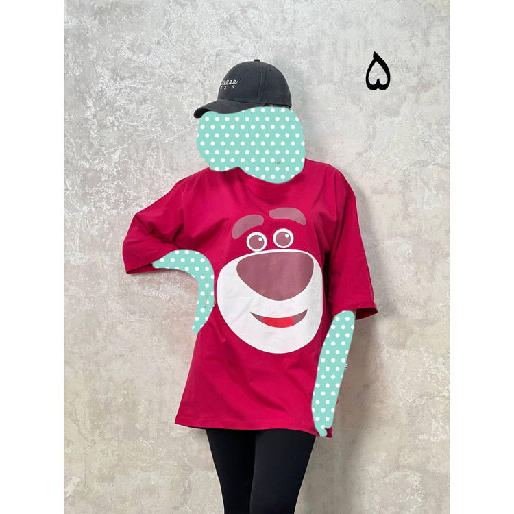 تیشرت بلوز تک لانگ کارتونی انیمیشنی پنبه سوپر فری سایز ۳۶ تا ۴۶ قد ۸۰ عرض ۶۰