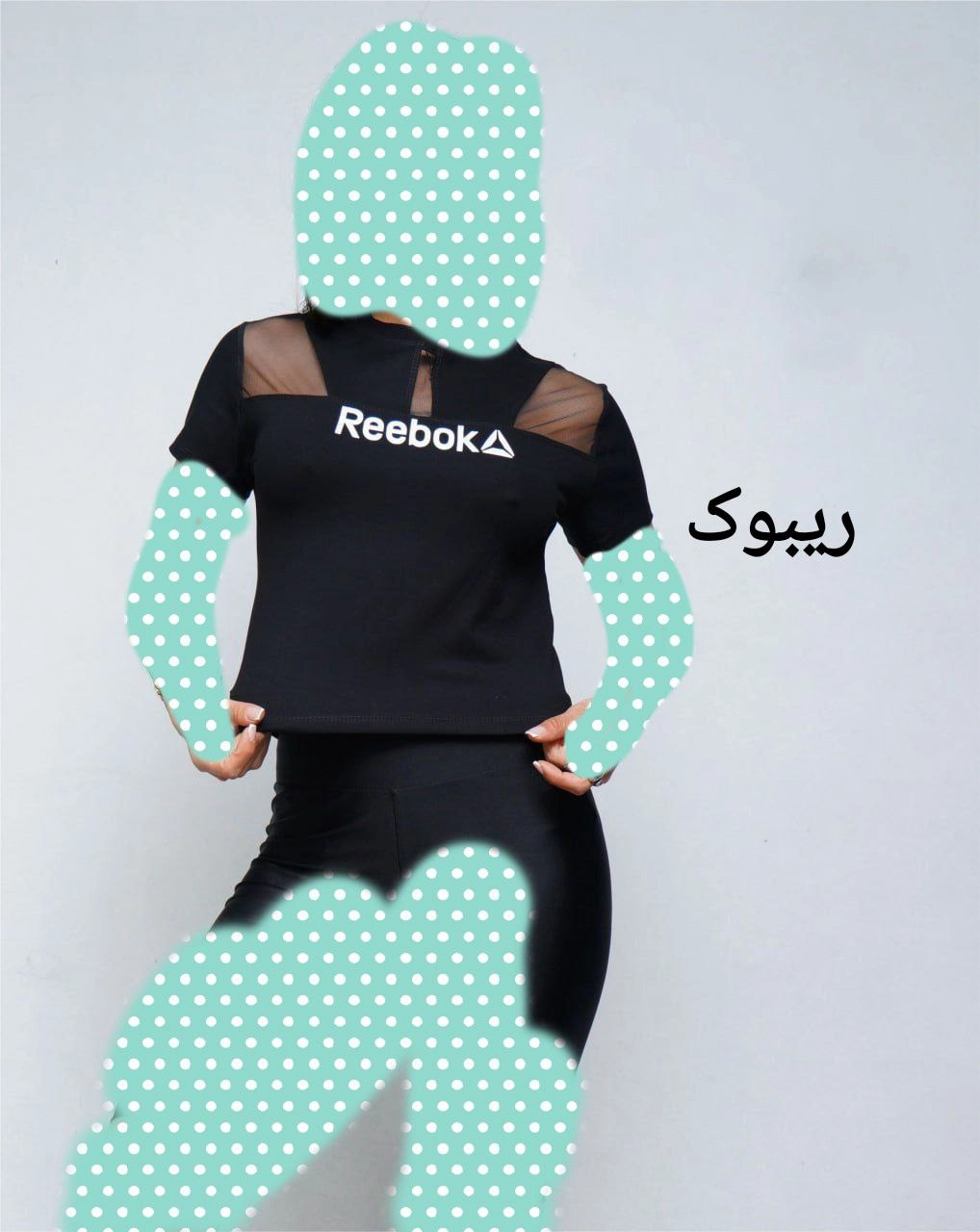 کراپ نیمتنه تیشرت آستین کوتاه فری سایز ۳۸ تا ۴۲ جنس پنبه تیپ لاکرا