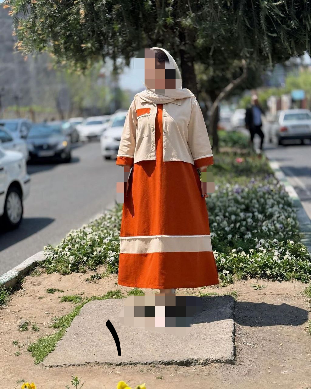 ست کت و سارافون ساحلی پیراهن بلند لنین فری سایز ۳۶ تا ۴۴