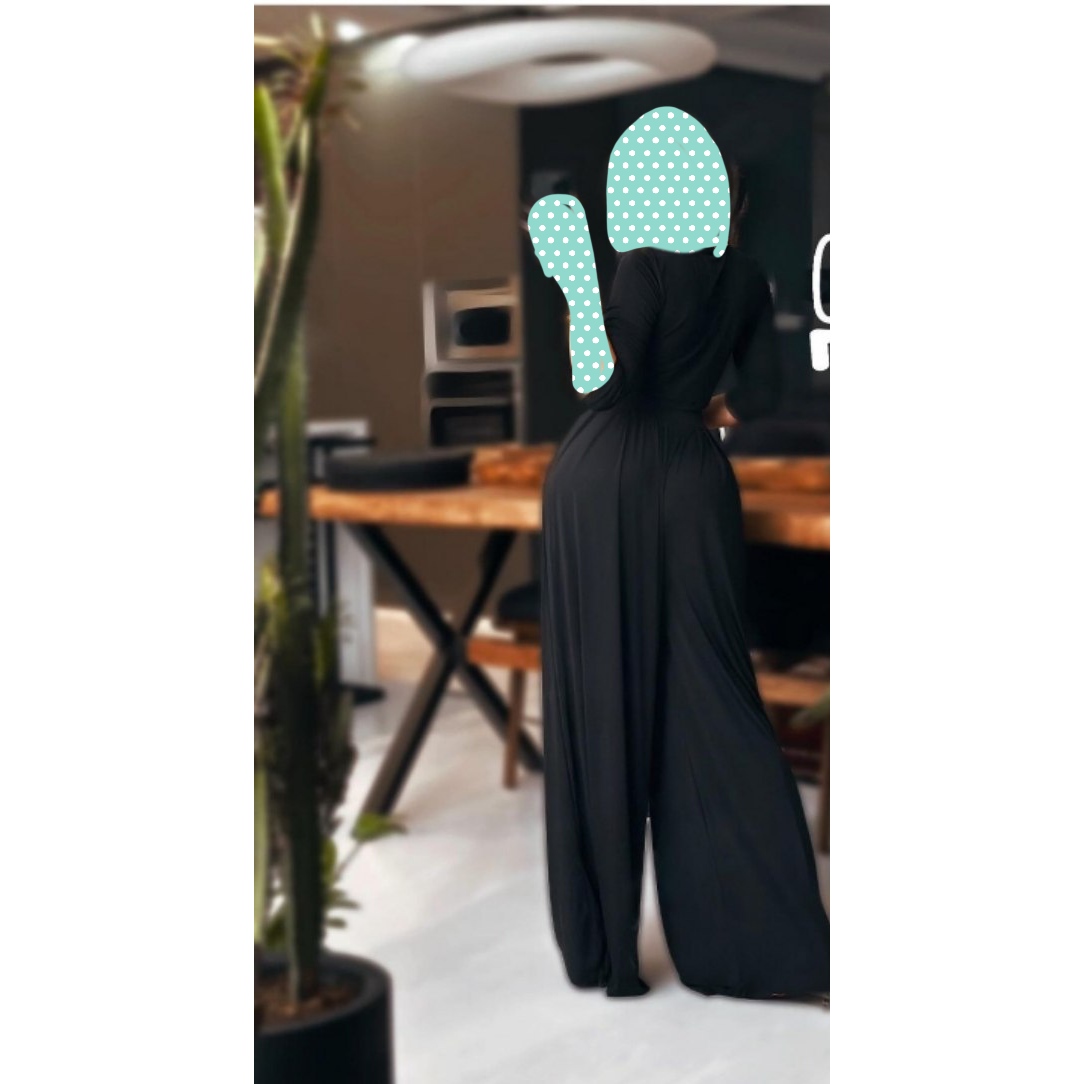 ست کراپ نیمتنه و شلوار پیله دار جنس سوپر فلامنت فری سایز ۳۶ تا ۴۴