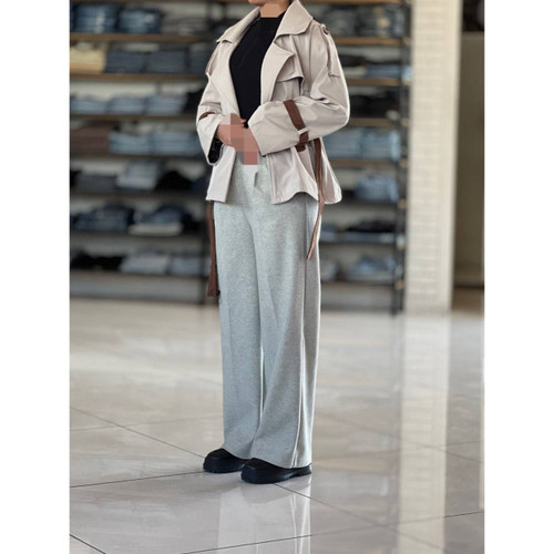 کد 02121 بارونی کت خرجکار سوئیت داخل آستر پارچه سانتانا فری سایز ۳۶ تا ۴۴ قد ۷۰ ایزی شاپ آنلاین