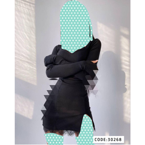 کد 30268 ماکسی تونیک بلوز گیپوری کبریتی فری سایز ۳۶ تا ۴۶ ایزی شاپ آنلاین
