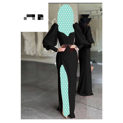 ماکسی پیراهن تونیک بلند مجلسی کرپ باربی فری سایز ۳۶ تا ۴۲ ایزی شاپ آنلاین