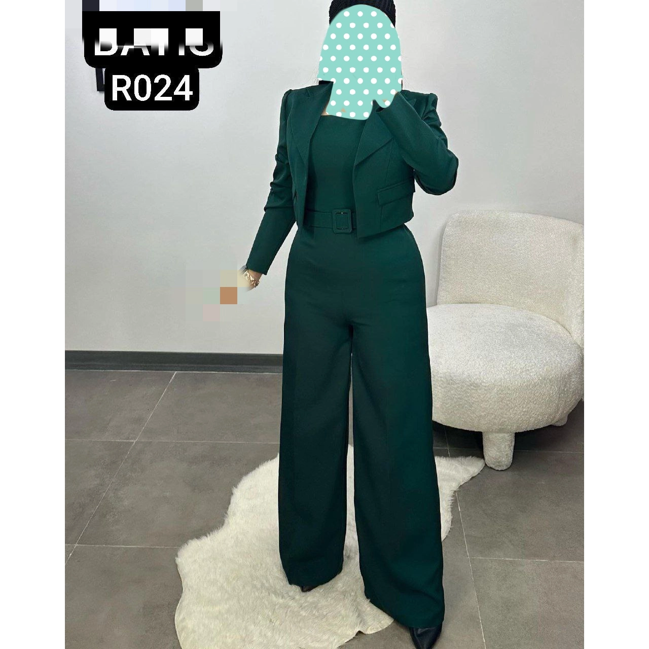 کد R024 اورال سرهمی یکسره شلواری و کت فری سایز ۳۶ تا ۴۴ غواصی ایزی شاپ آنلاین