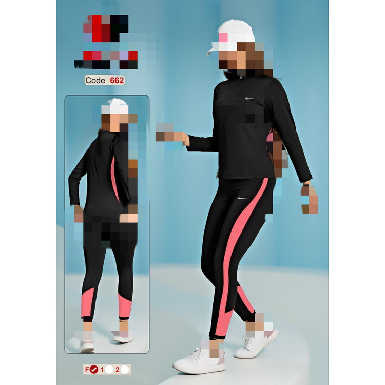 کد 662 ست بلوز سویشرت نیم زیپ و شلوار لگ کمرگنی ده سانتی فلامنت فول لاکرا فری سایز ۳۸ تا ۴۴کد 662 ست بلوز سویشرت نیم زیپ و شلوار لگ کمرگنی ده سانتی فلامنت فول لاکرا فری سایز ۳۸ تا ۴۴