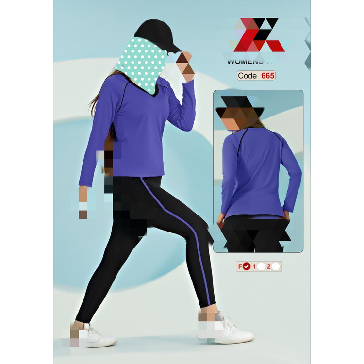 کد 665 ست بلوز تیشرت و شلوار لگ ورزشی کمر ۴ سانتی فلامنت فول لاکرا فری سایز ۳۸ تا ۴۴