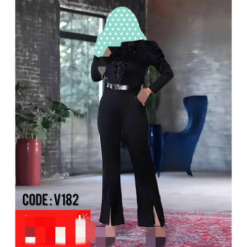 کد V182 اورال سرهمی یکسره شلواری جلو پولکی گلاسکو فری سایز ۳۸ تا ۴۴ ایزی شاپ آنلاین