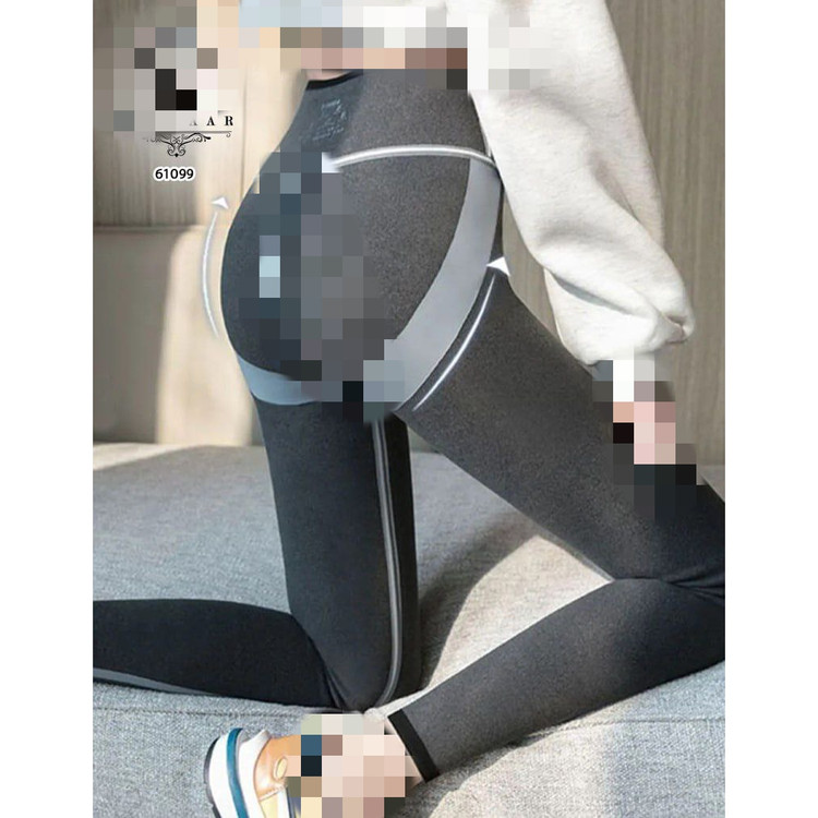 آنلاینکد 61099 شلوار لگ گنی ساعت شنی داخل کرک دو رو ارتفاع کمر ۲۰ سانت ایزی شاپ آنلاین