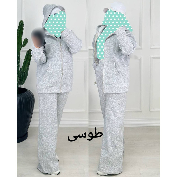 ست سویشرت شلوار داخل کرکی فری سایز 36 تا 42 ایزی شاپ آنلاین