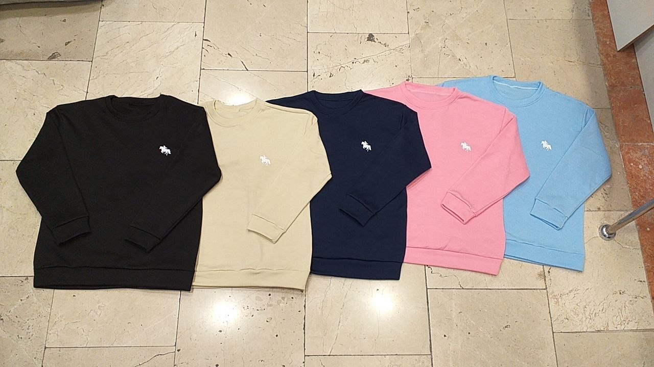 BT دورس هودی بدون کلاه پولو POLO داخل کرکی فری سایز ۳۶ تا ۴۴ قد حدودا ۷۰ عرض حدودا ۵۷ ایزی شاپ آنلاین