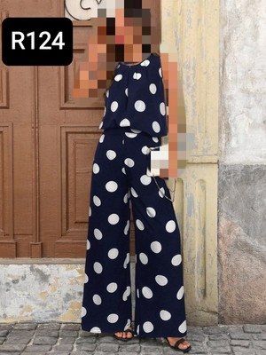 کد R124 تاپ و شلوار طرح دار غواصی مازراتی فری سایز ۳۸ تا ۴۴ ایزی شاپ آنلاین